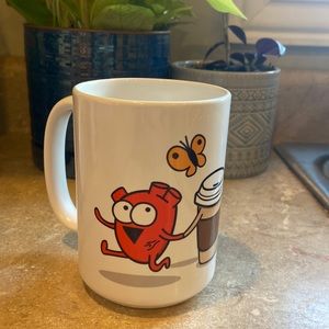 Heart and Brain Coffee Mug